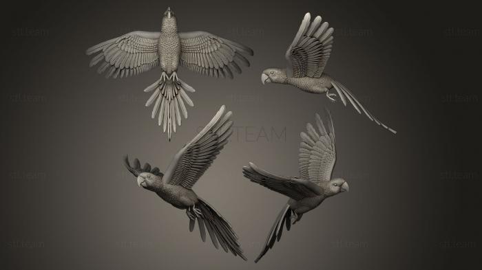 Статуэтки птицы Parrot in flight